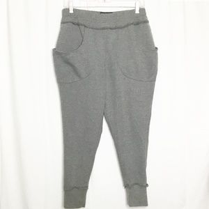 Skater Jogger Pants Sugar Bruno Gray Back Pocket